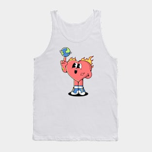 Character Cartoon Tank Top